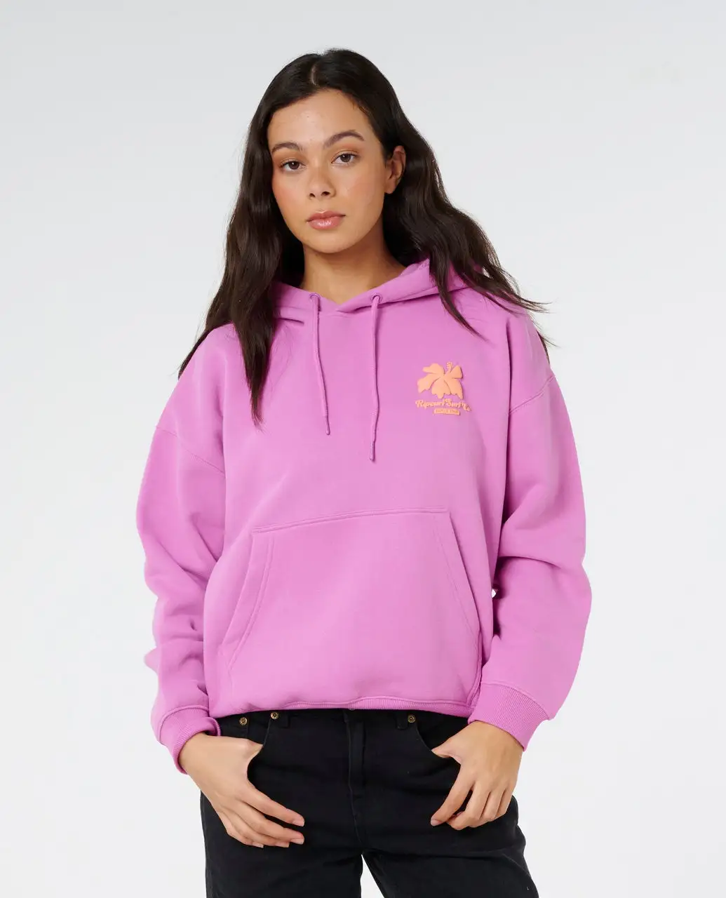 Rip Curl Womens Sweatshirt Topanga Canyon Heritage Hood