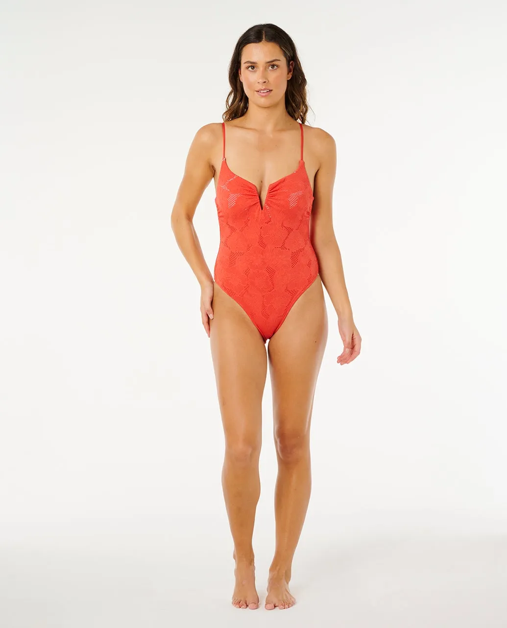 Rip Curl Womens Swimsuit Oasis V Wire Multi Fit One Piece - Image 4