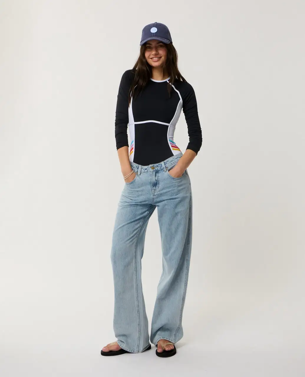 Rip Curl Womens Swimsuit Swell Revival Long Sleeve Surfsuit - Image 4