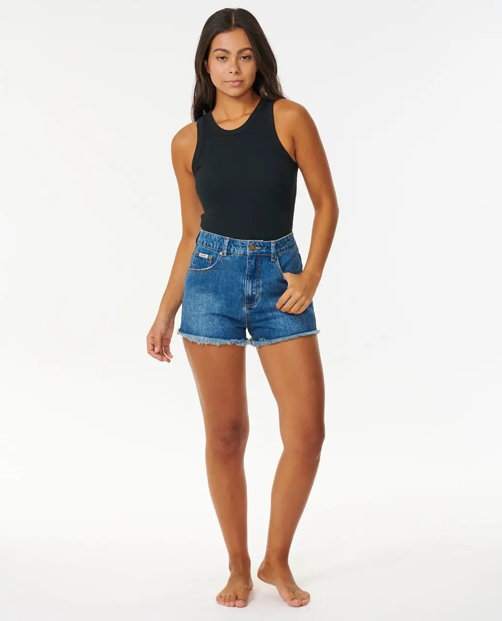 Rip Curl Womens Tank Top Classic Ribbed - Image 4