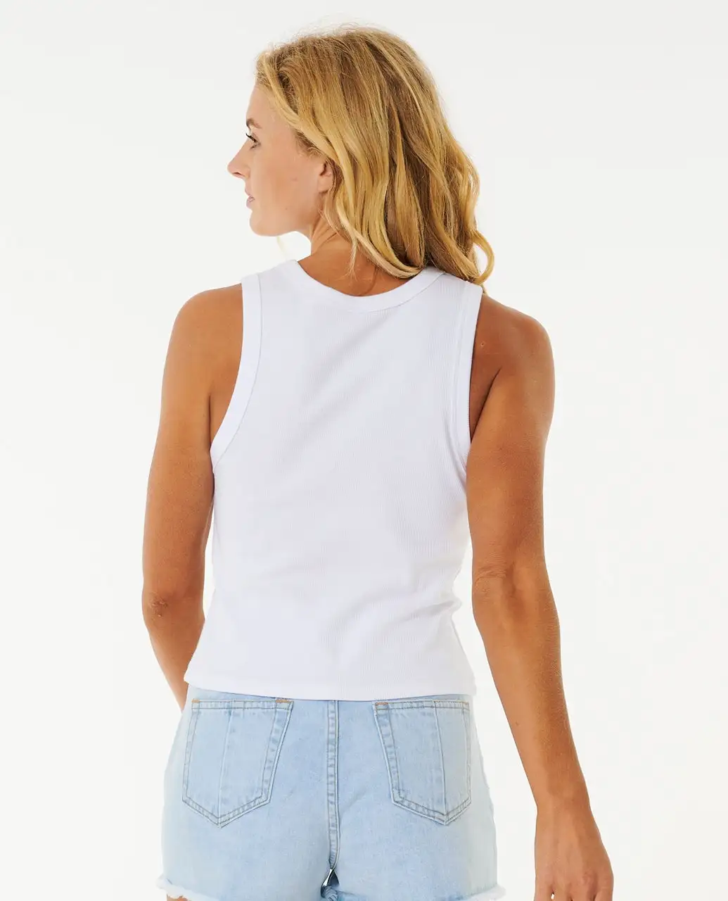 Rip Curl Womens Tank Top Classic Ribbed - Image 7