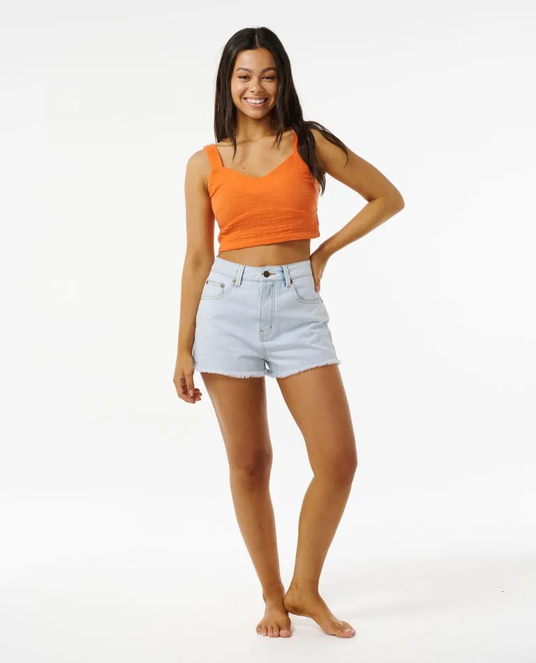 Rip Curl Womens Tank Top Premium Surf Crop - Image 10