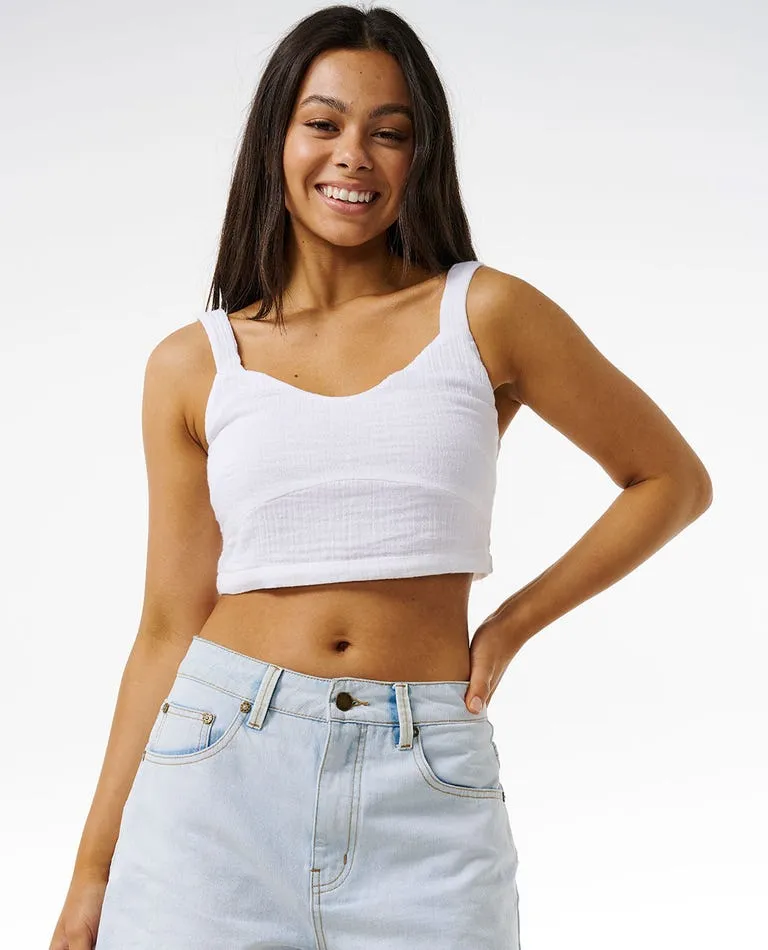 Rip Curl Womens Tank Top Premium Surf Crop - Image 6