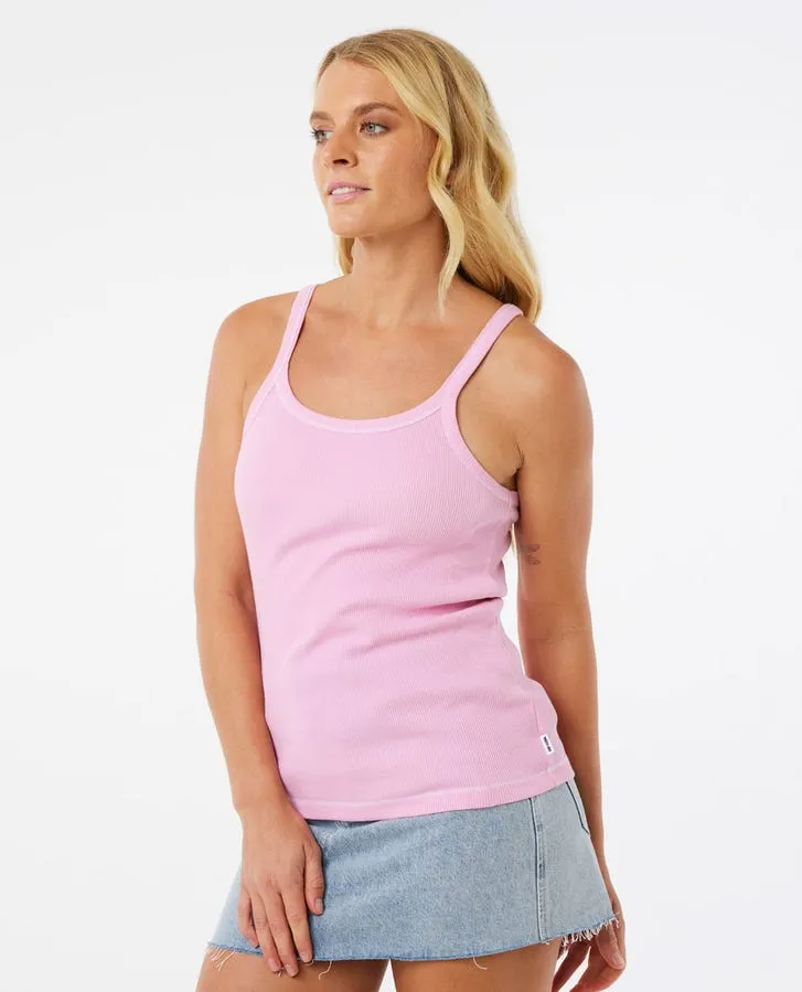 Rip Curl Womens Tank Top Rib Tank - Image 4