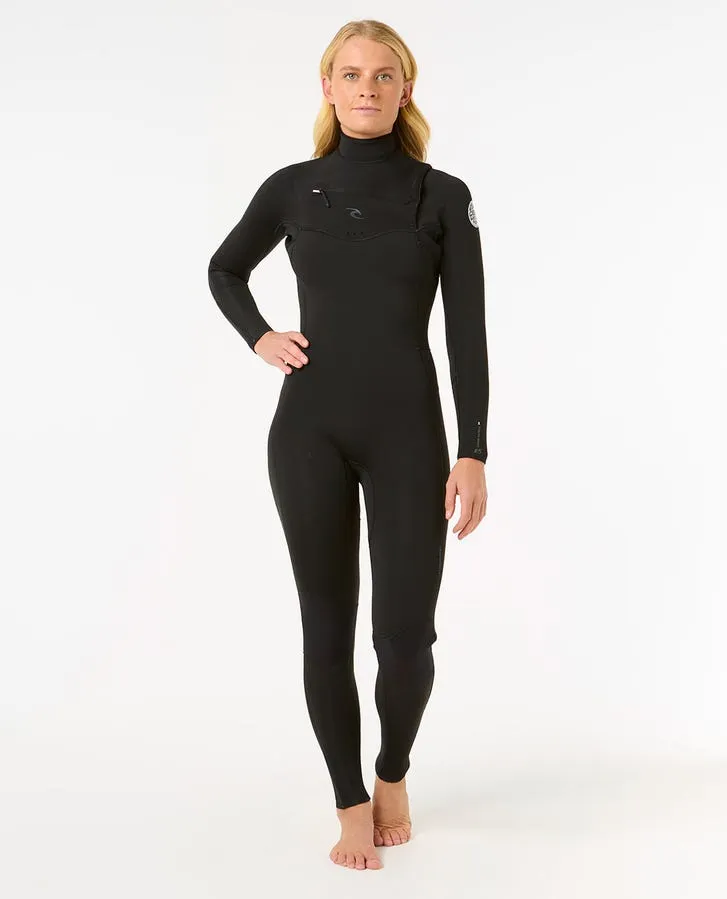 Rip Curl Womens Wetsuits Dawn Patrol 3/2 Chest Zip GB - Image 4