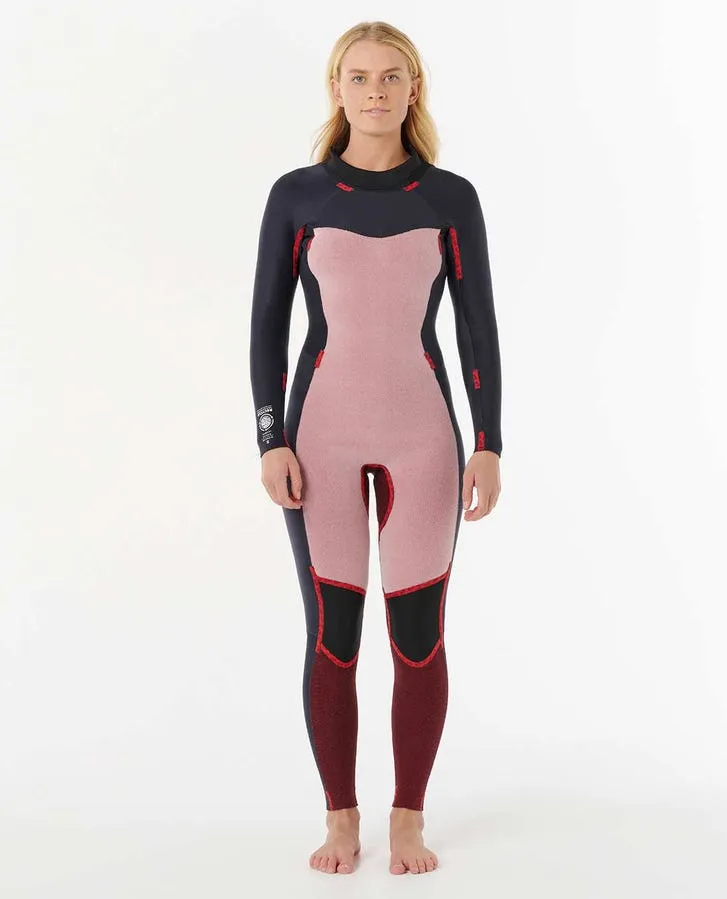 Rip Curl Womens Wetsuits Dawn Patrol 4/3 Back Zip Fullsuit - Image 7