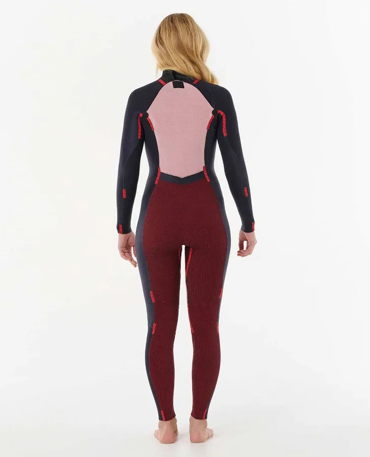Rip Curl Womens Wetsuits Dawn Patrol 4/3 Back Zip Fullsuit - Image 9