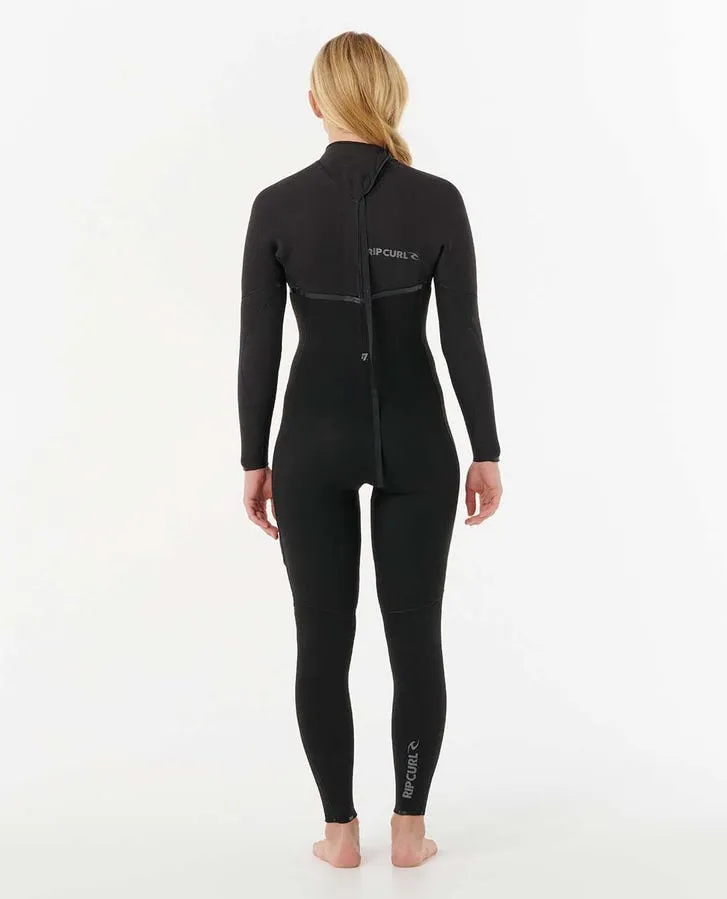 Rip Curl Womens Wetsuits E-Bomb 4/3 GB Back Zip Fullsuit - Image 2