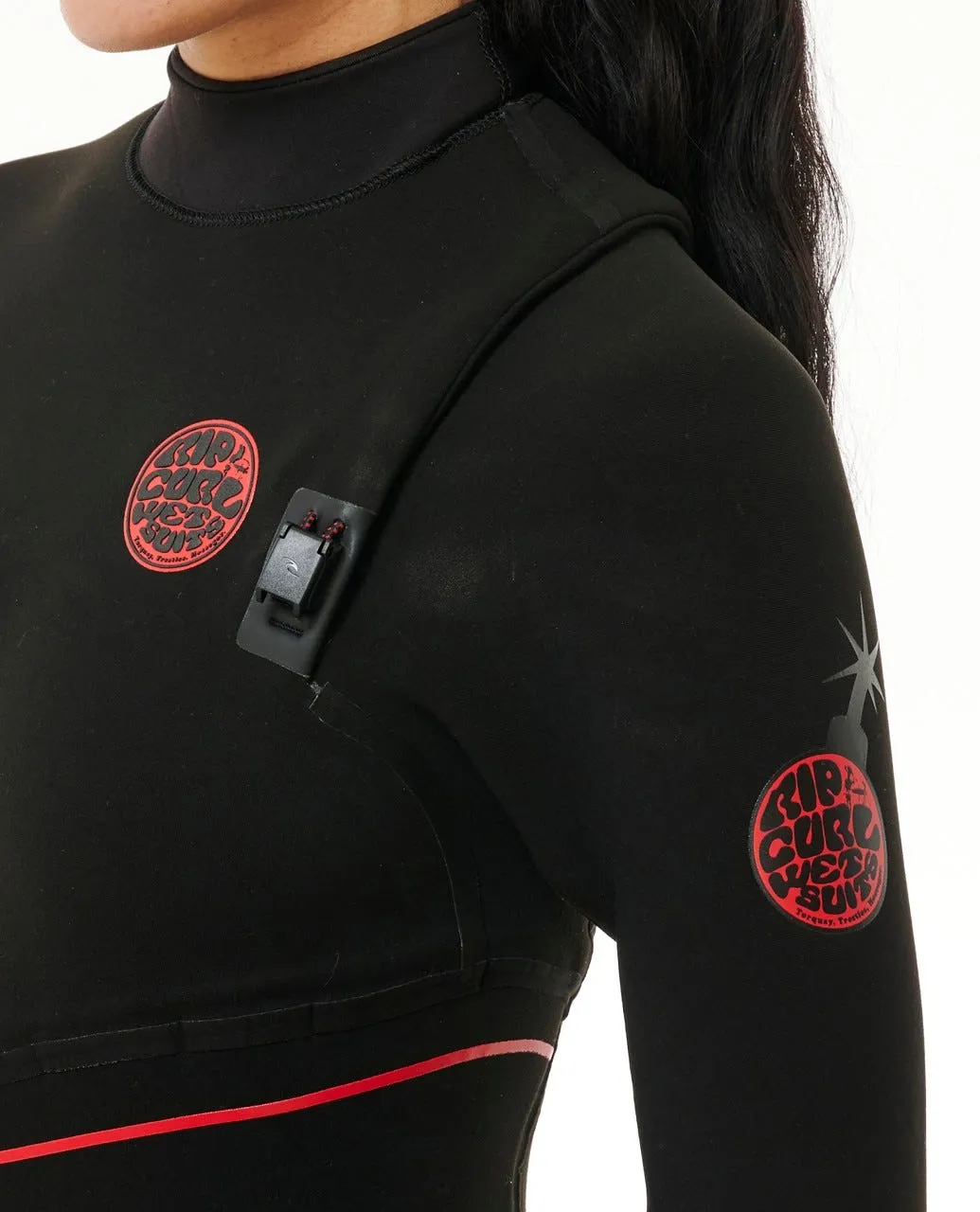 Rip Curl Womens Wetsuits Flashbomb Fusion 4/3mm Zip Free Fullsuit - Image 5