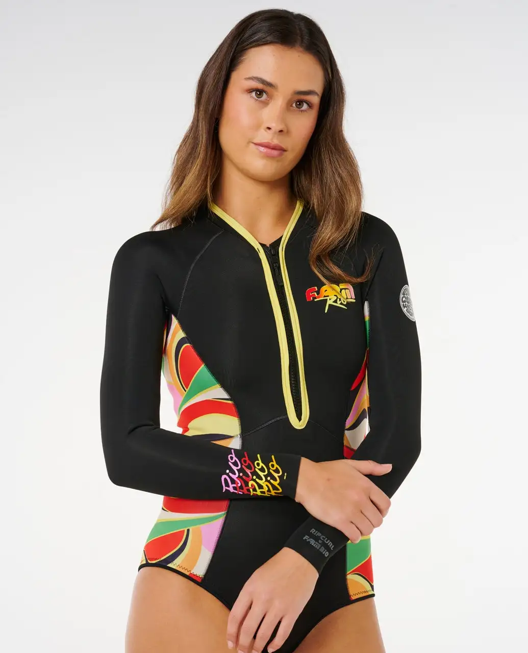 Rip Curl Womens Wetsuits G-Bomb 1.5mm Long SLeeve Front Zip Full Springsuit - Image 6
