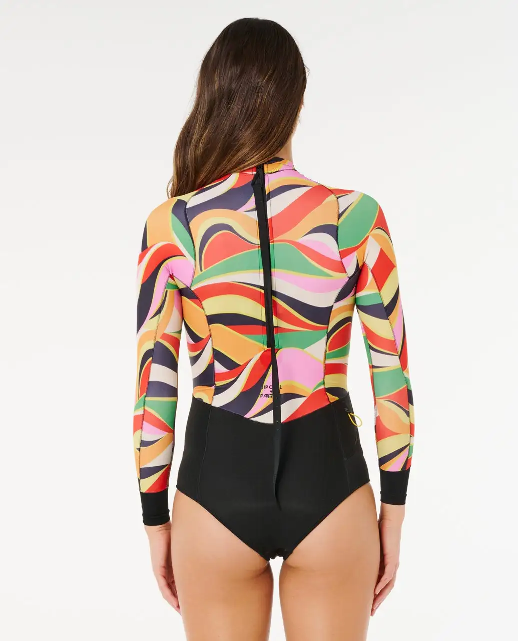 Rip Curl Womens Wetsuits G-Bomb Farm Rio Tropical Long Sleeve Back Zip Springsuit - Image 3