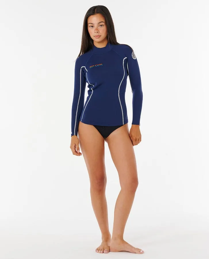 Rip Curl Womens Wetsuits Stephanie Gilmore Dawn Patrol Long Sleeve 1.5mm Wetsuit Jacket - Image 4