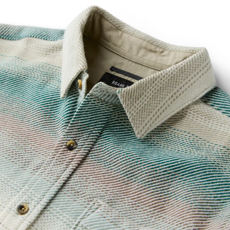 Roark Revival Mens Shirt Crossroads Organic Cotton Flannel - Image 26