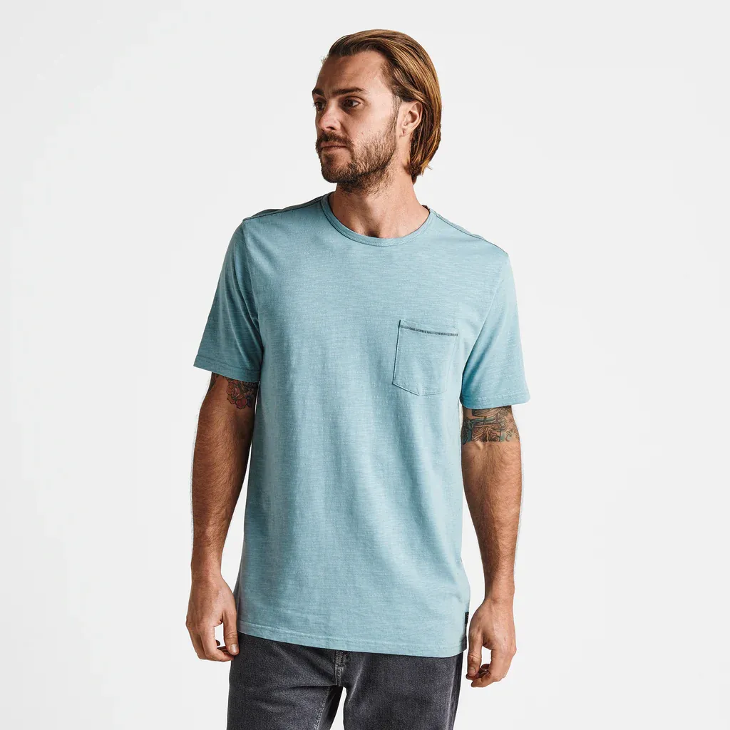 Roark Revival Mens Shirt Well Worn Midweight Organic Knit - Image 8