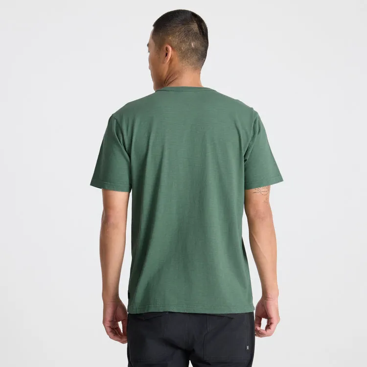 Roark Revival Mens Shirt Well Worn Organic Pocket Tee - Image 3