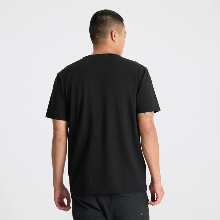 Roark Revival Mens Shirt Well Worn Organic Pocket Tee - Image 8