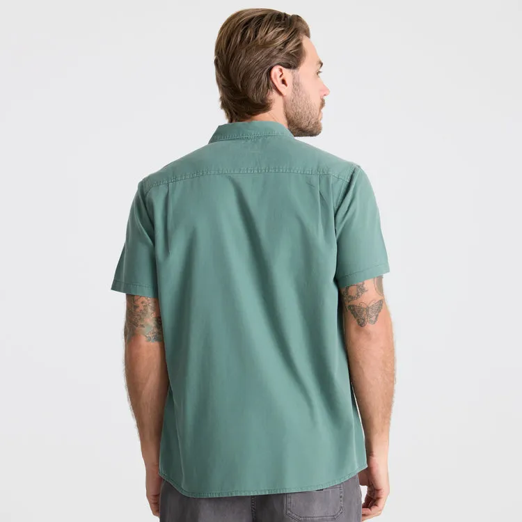 Roark Revival Mens Woven Made To Fade Short Sleeve Button Up Shirt - Image 10