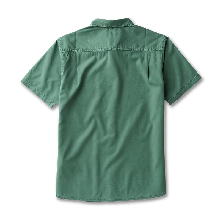 Roark Revival Mens Woven Made To Fade Short Sleeve Button Up Shirt - Image 11