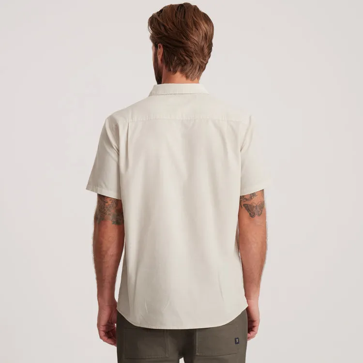 Roark Revival Mens Woven Made To Fade Short Sleeve Button Up Shirt - Image 5