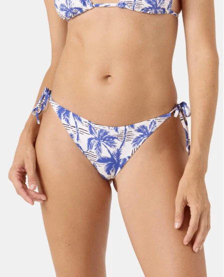 Roxy Womens Bikini Bottoms Breezy Does It Tie Side Cheeky - Image 3