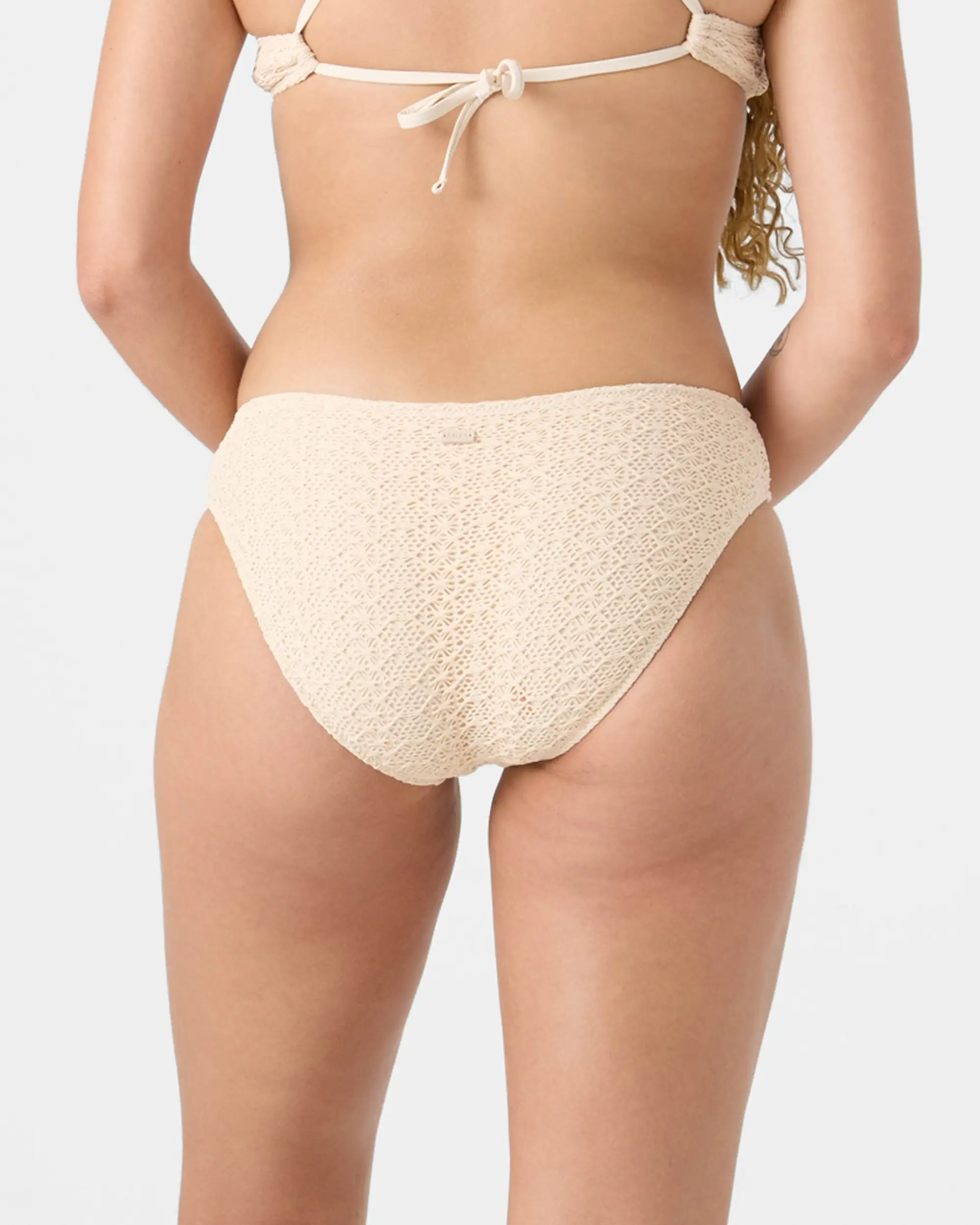 Roxy Womens Bikini Bottoms Crochet Hipster Full - Image 2
