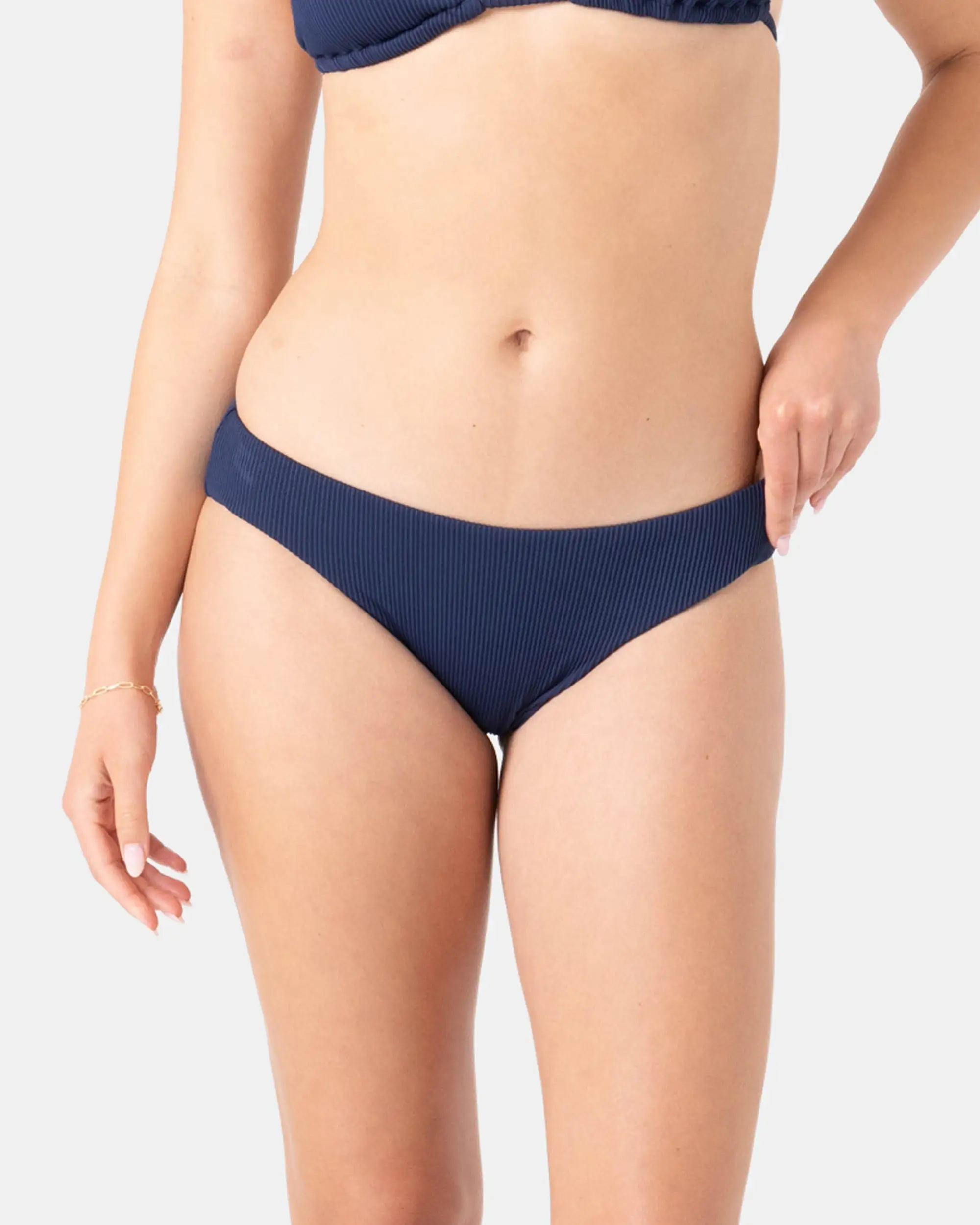 Roxy Womens Bikini Bottoms Rib Roxy Love Hipster Mod - Image 4