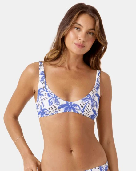 Roxy Womens Bikini Top Breezy Does It Scoop Bralette - Image 3