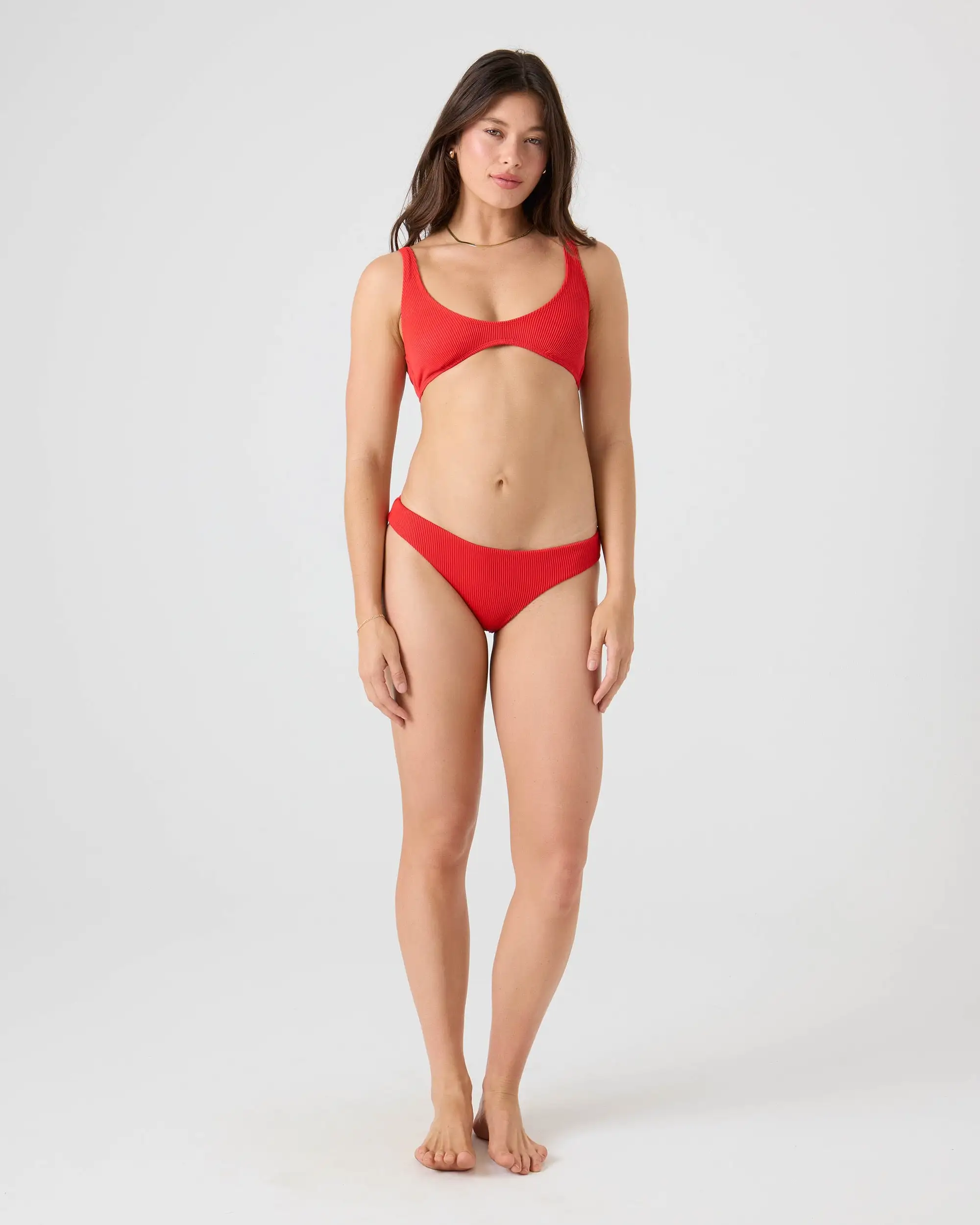 Roxy Womens Bikini Top Rib Roxy Love Scoop Bralette - Image 5