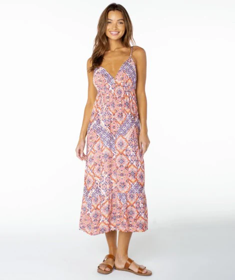 Roxy Womens Dress Warm Rays Midi - Image 7