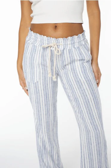 Roxy Womens Pants Oceanside Pant Stripe - Image 4