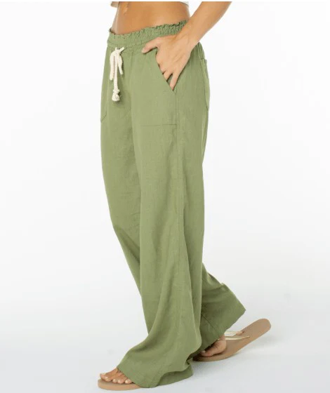 Roxy Womens Pants Oceanside Wide Leg - Image 13