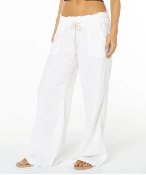 Roxy Womens Pants Oceanside Wide Leg - Image 6