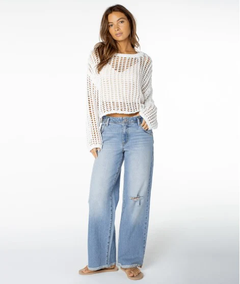 Roxy Womens Shirt Lost At Sea Ls Top - Image 5