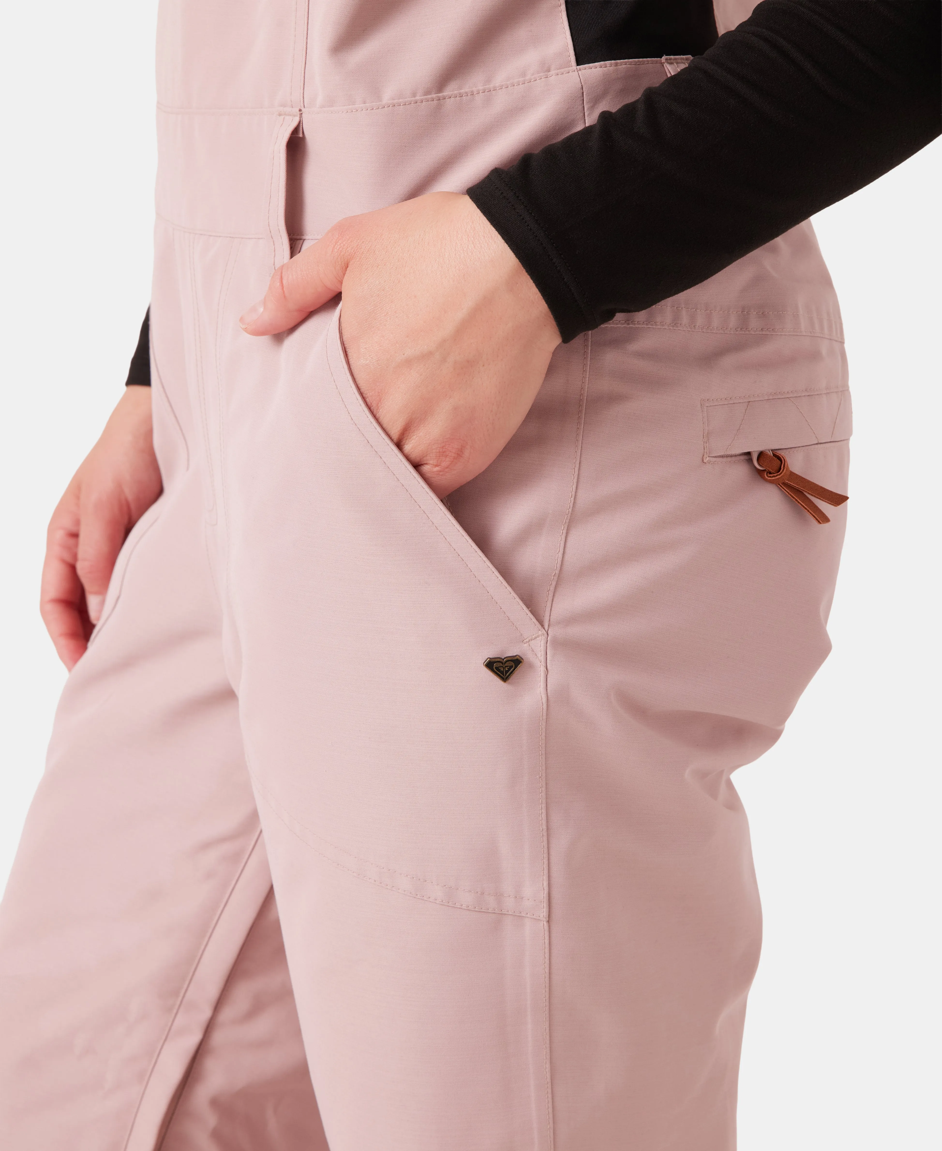 Roxy Womens Snow Pants Rideout Bib - Image 7