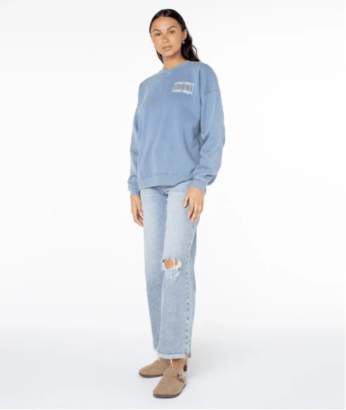 Roxy Womens Sweatshirt Lineup Oversized Crew - Image 6