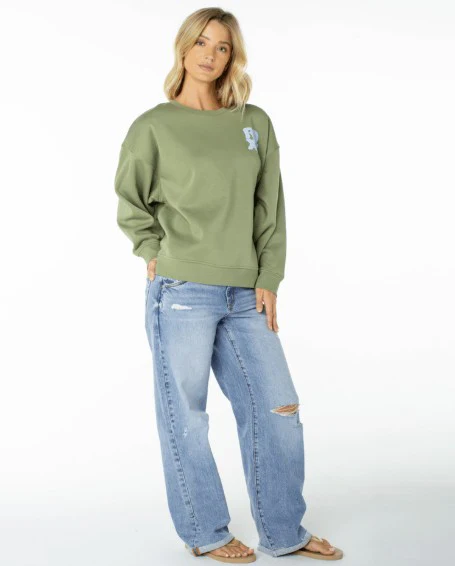 Roxy Womens Sweatshirt Morning Stroll - Image 6