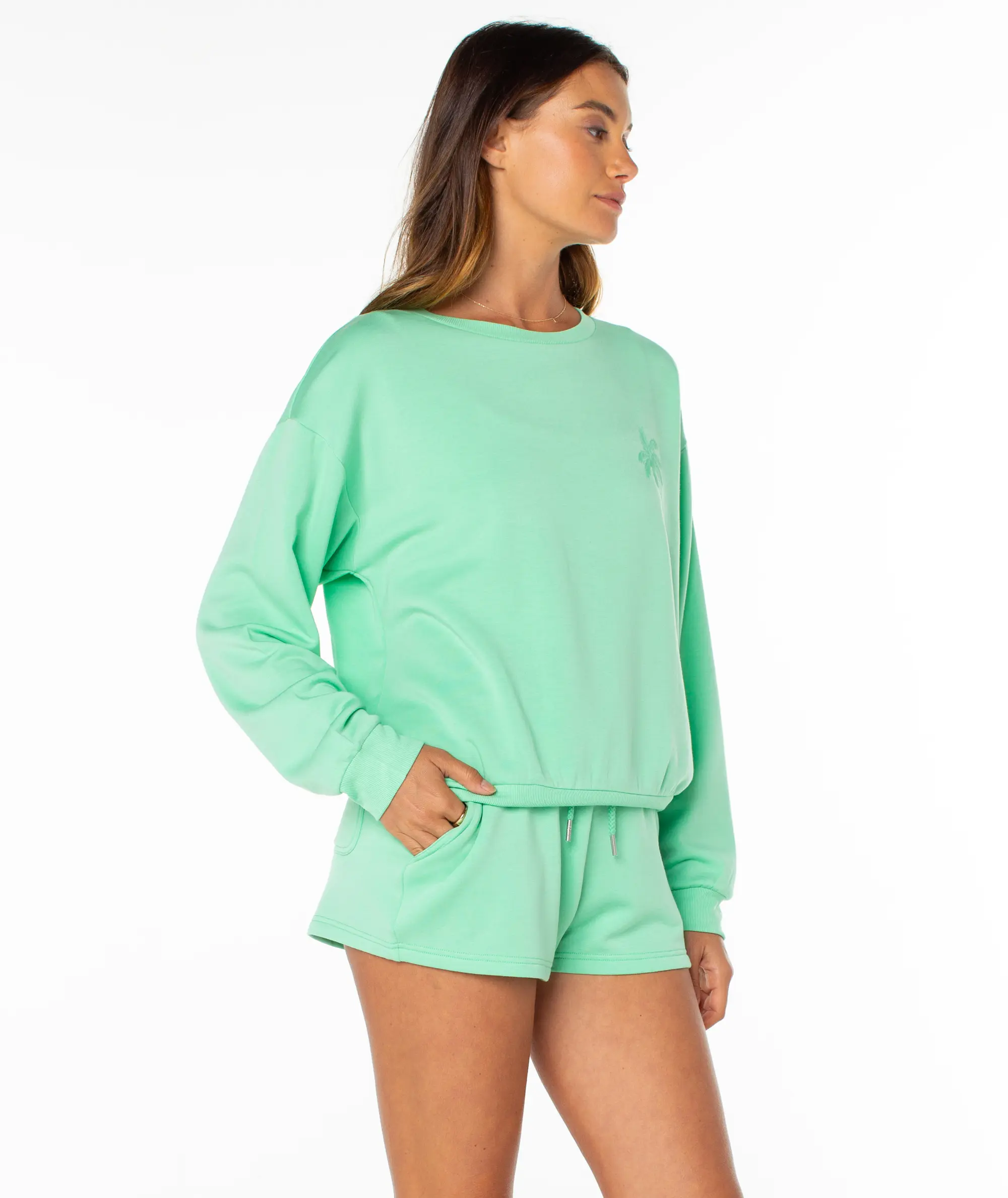 Roxy Womens Sweatshirt Surfing By Moonlight - Image 14