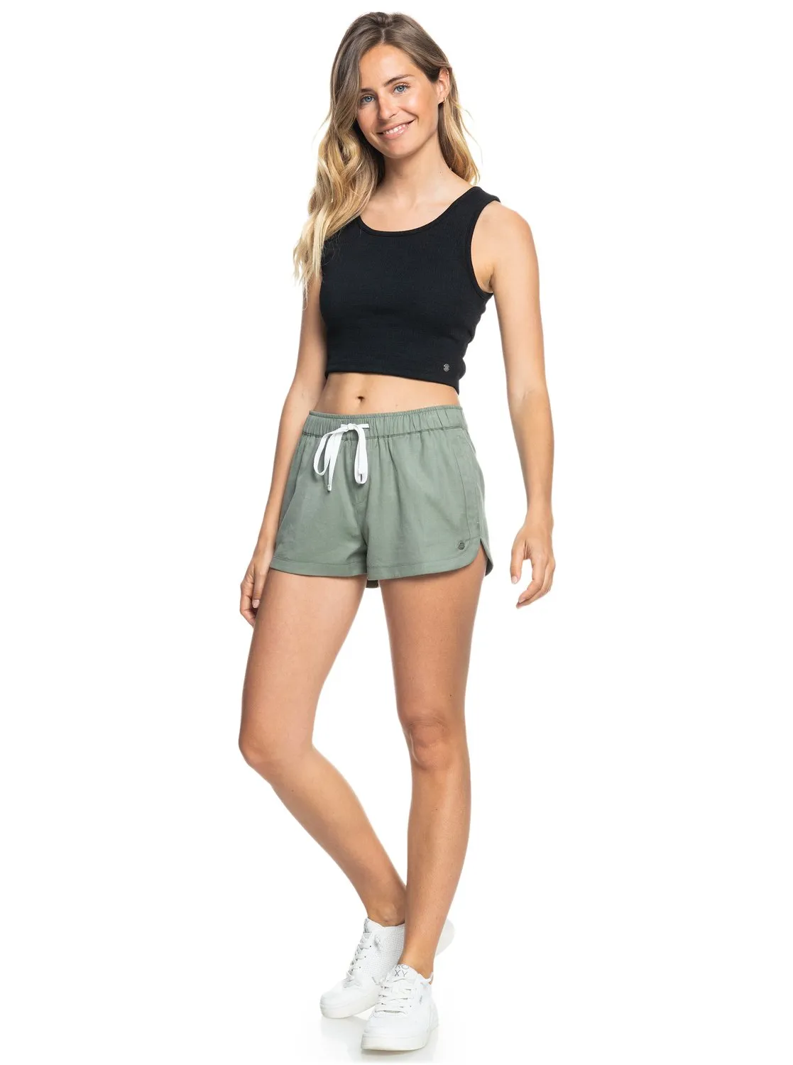 Roxy Womens Tank Top Good Keepsake Cropped - Image 7