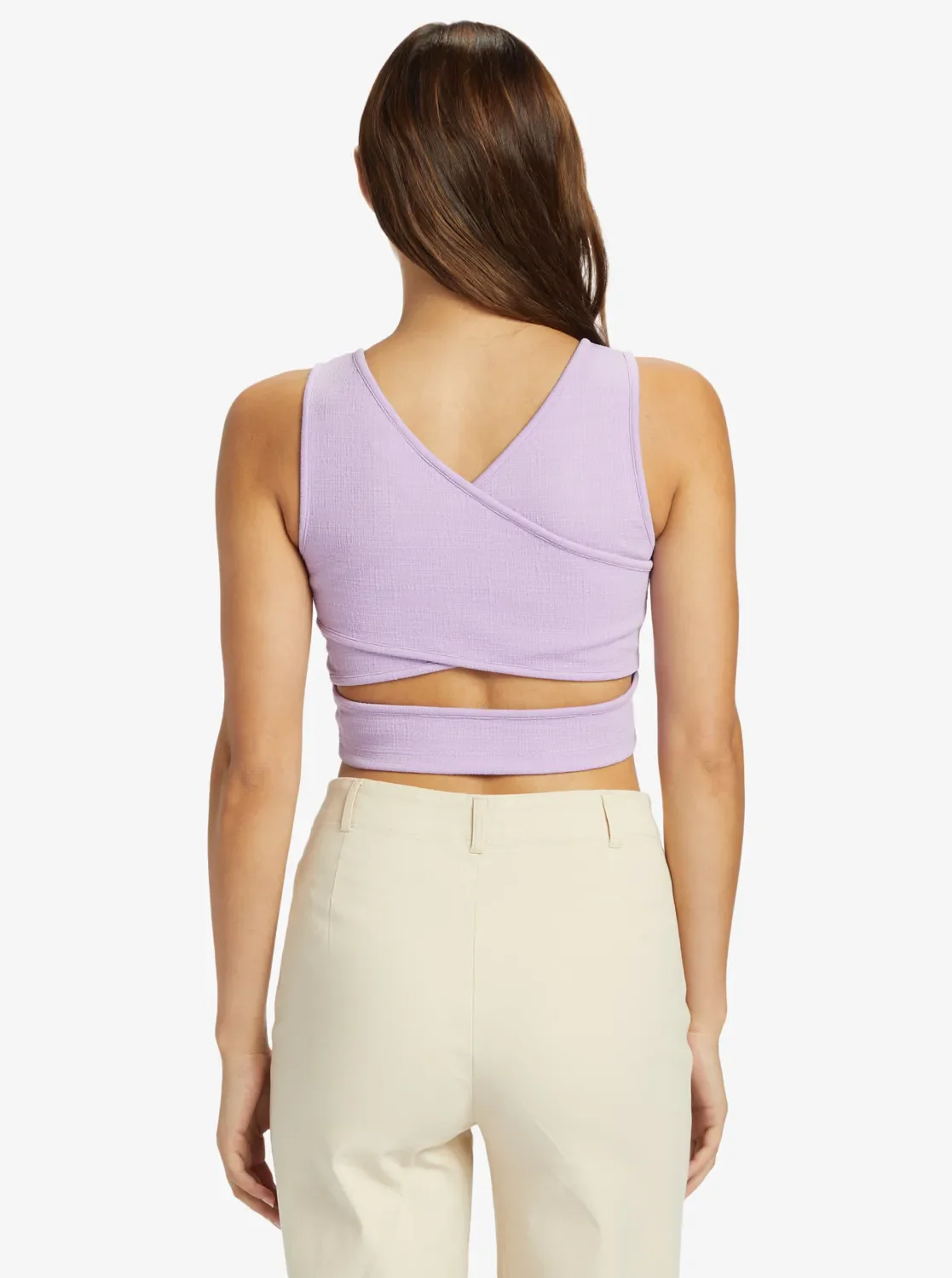 Roxy Womens Tank Top Good Keepsake Cropped - Image 9