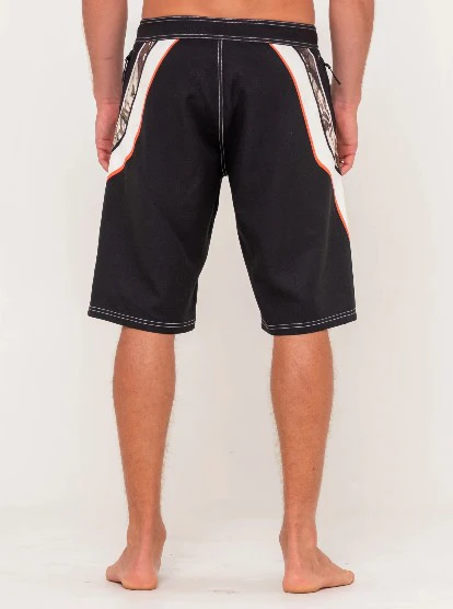 Rusty Mens Boardshorts Chopper Treed Fixed Waist - Image 2