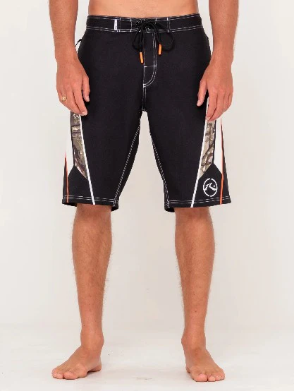 Rusty Mens Boardshorts Chopper Treed Fixed Waist - Image 3