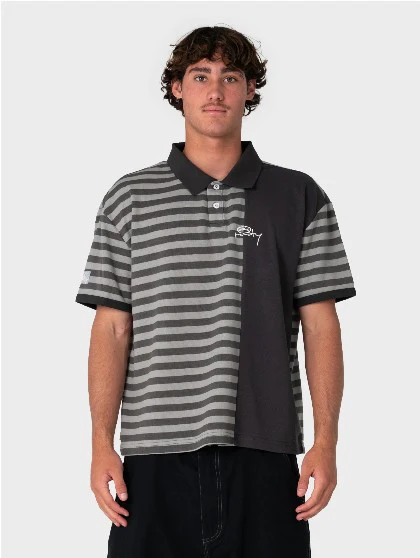 Rusty Mens Knit Pop Top Polo