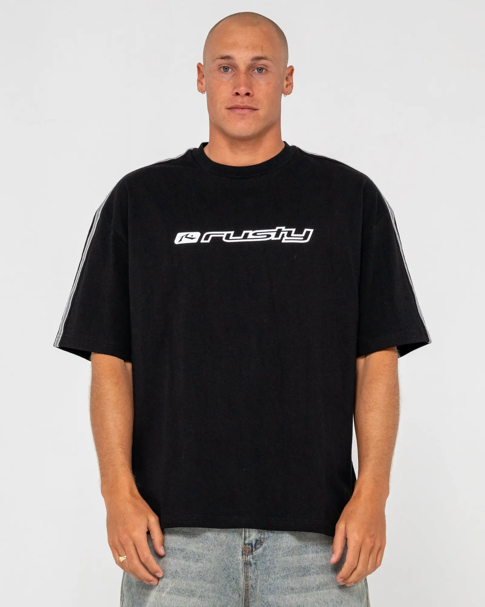 Rusty Mens Shirt Gaffa Taped - Image 8