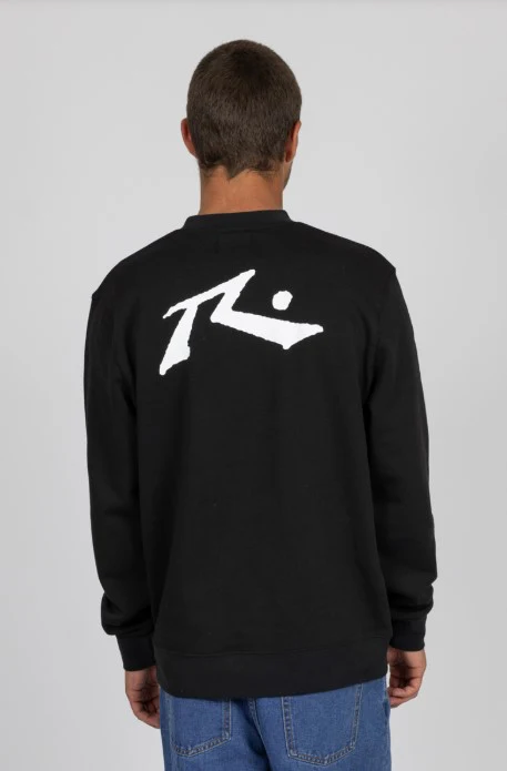 Rusty Mens Sweatshirt Baseline Fleece Crew - Image 2