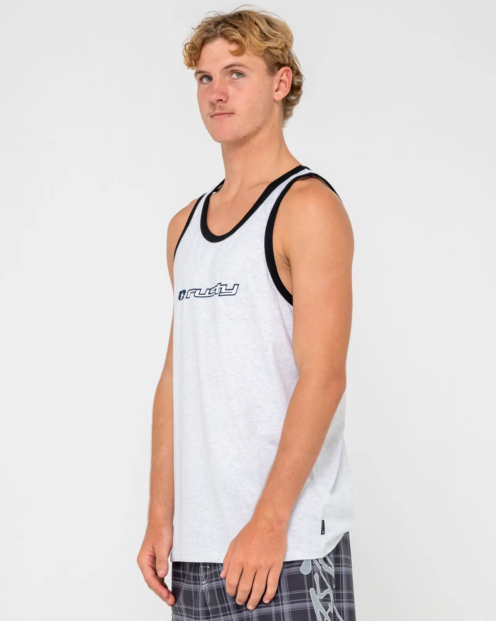 Rusty Mens Tank Top Bright - Image 3