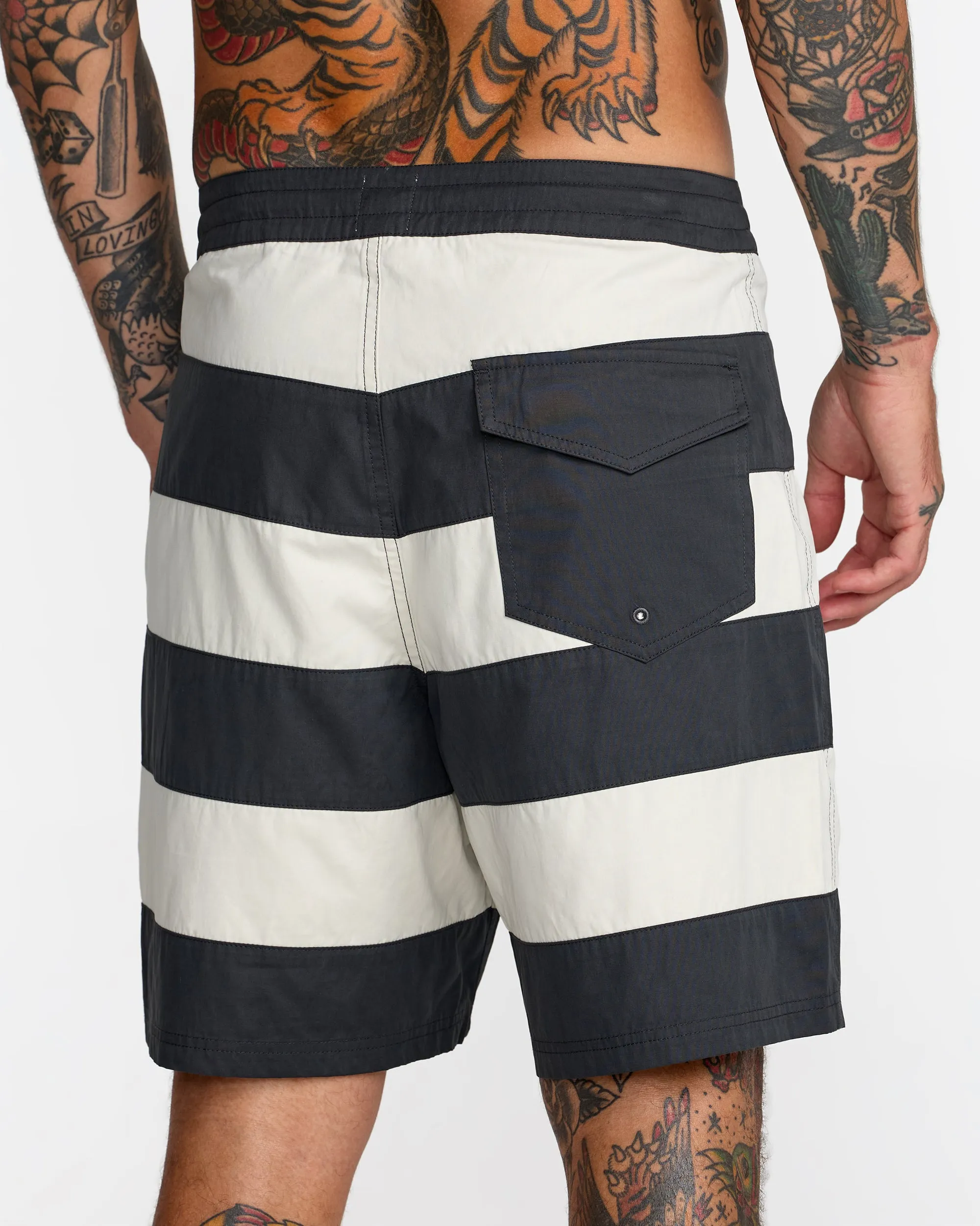 RVCA Mens Boardshorts Main Tower TJP 18" - Image 6