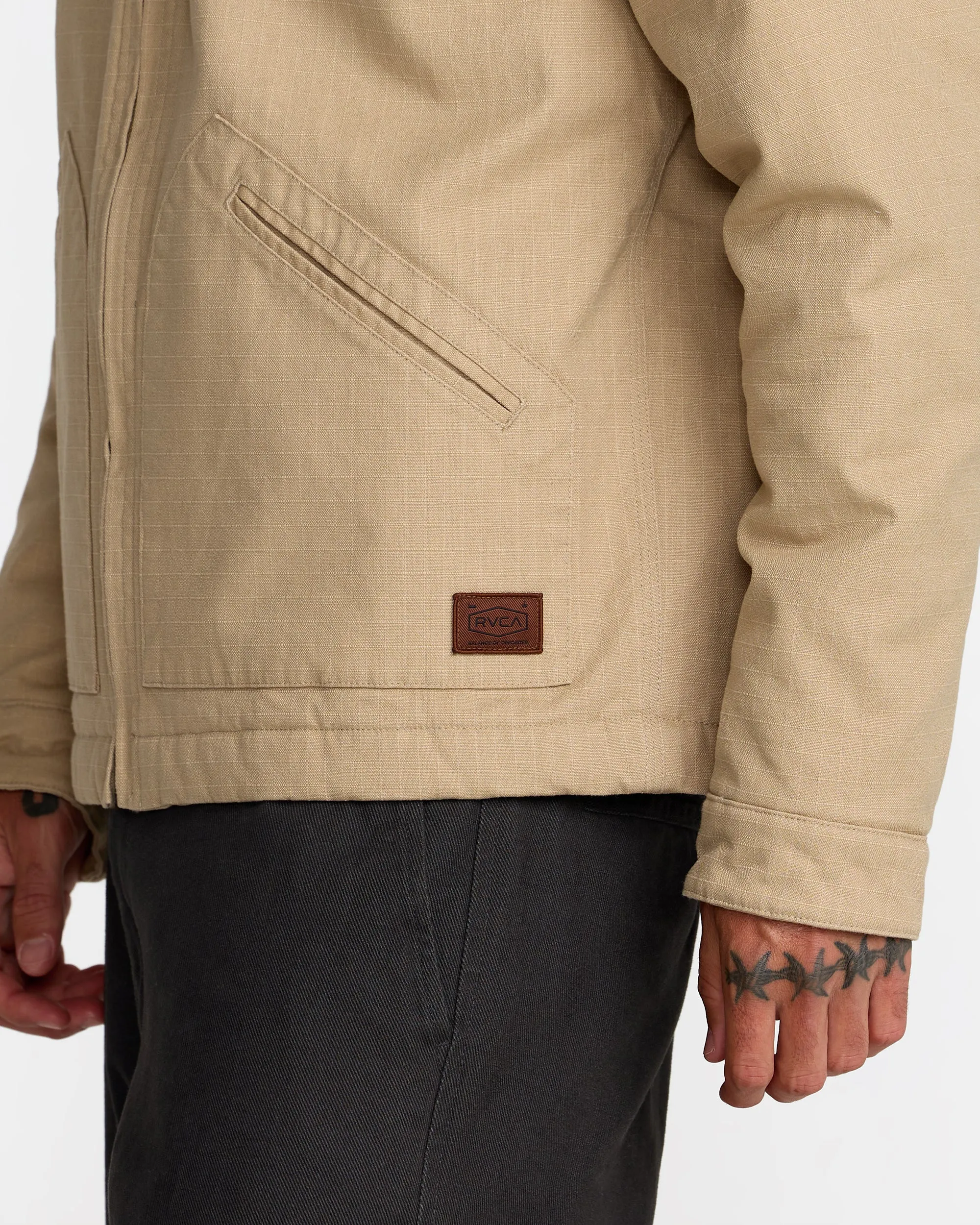 RVCA Mens Jacket Sonora Hooded - Image 7