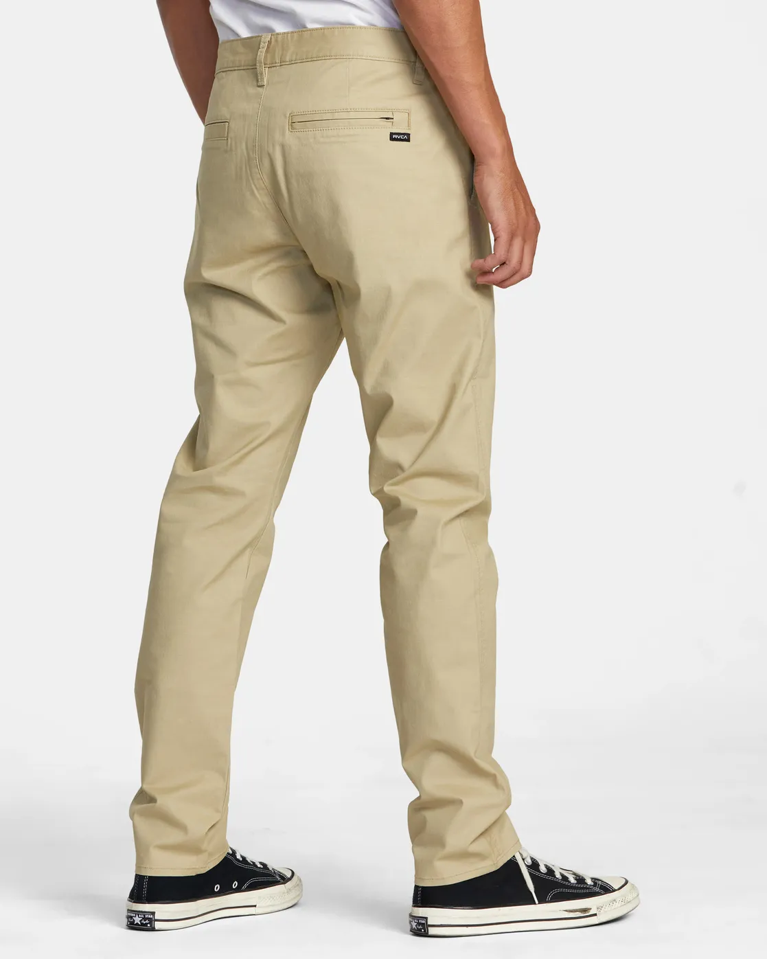 RVCA Mens Pants Daggers Tech Technical Chinos - Image 4