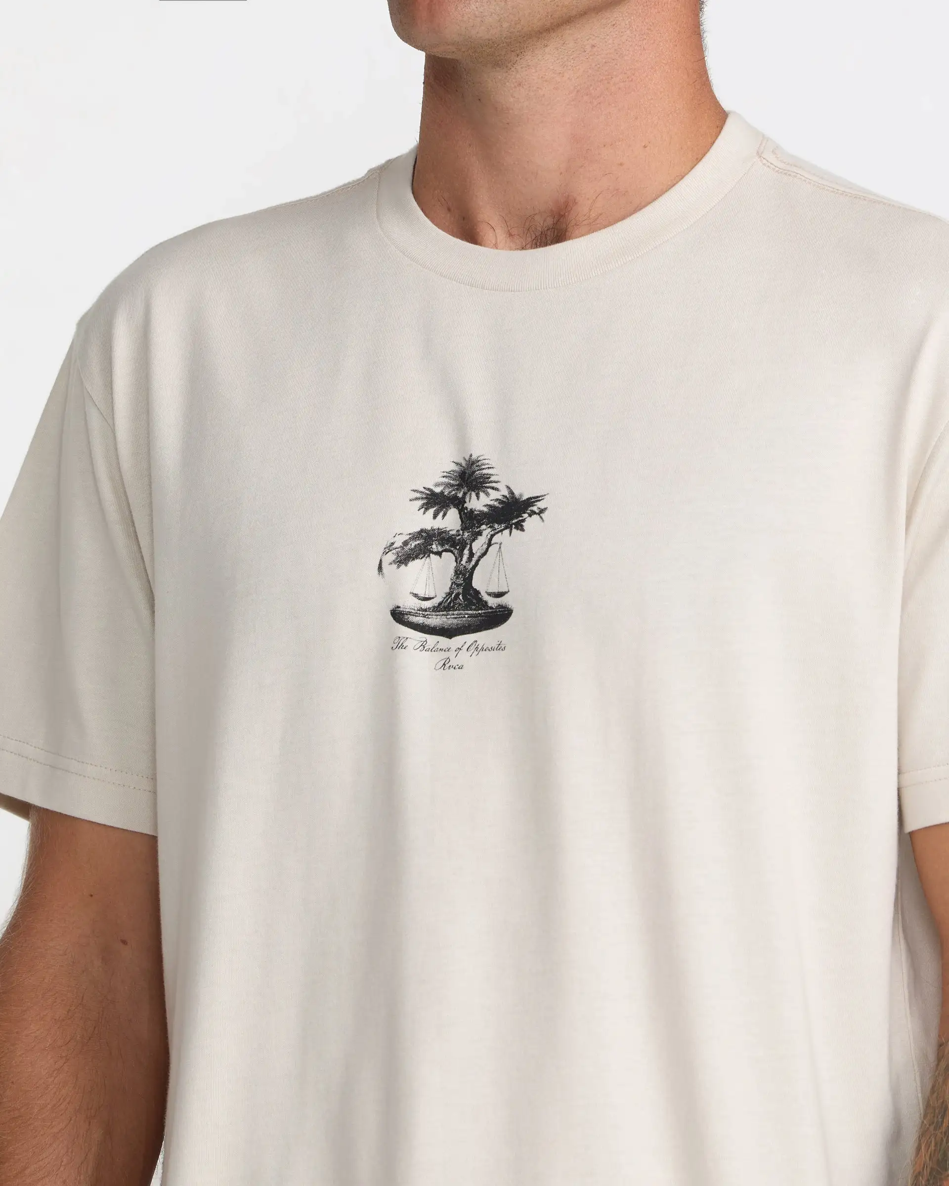 RVCA Mens Shirt Balance Tree - Image 6