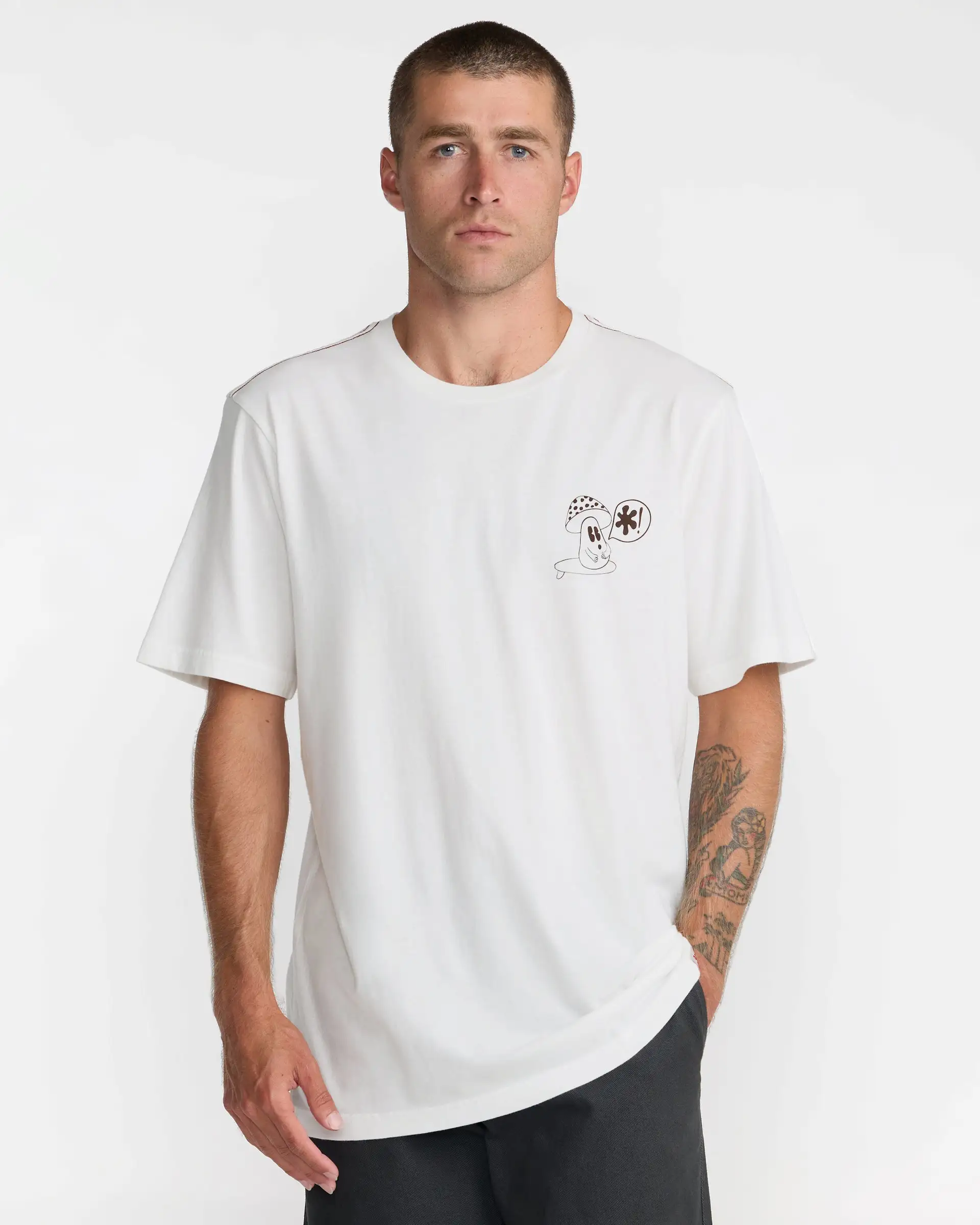 RVCA Mens Shirt Bryce Bloom - Image 3